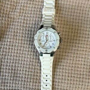 White Chronograph Watch